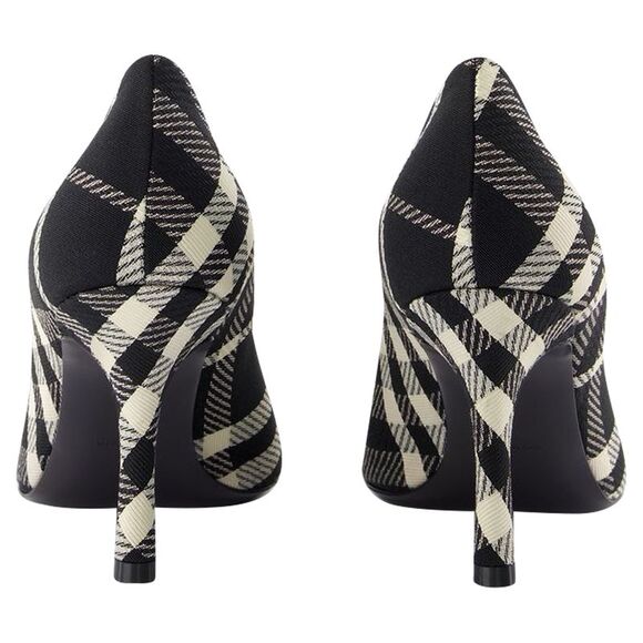 Baby 85 Pumps - Burberry - Synthetic - Black - Picture 3 of 4